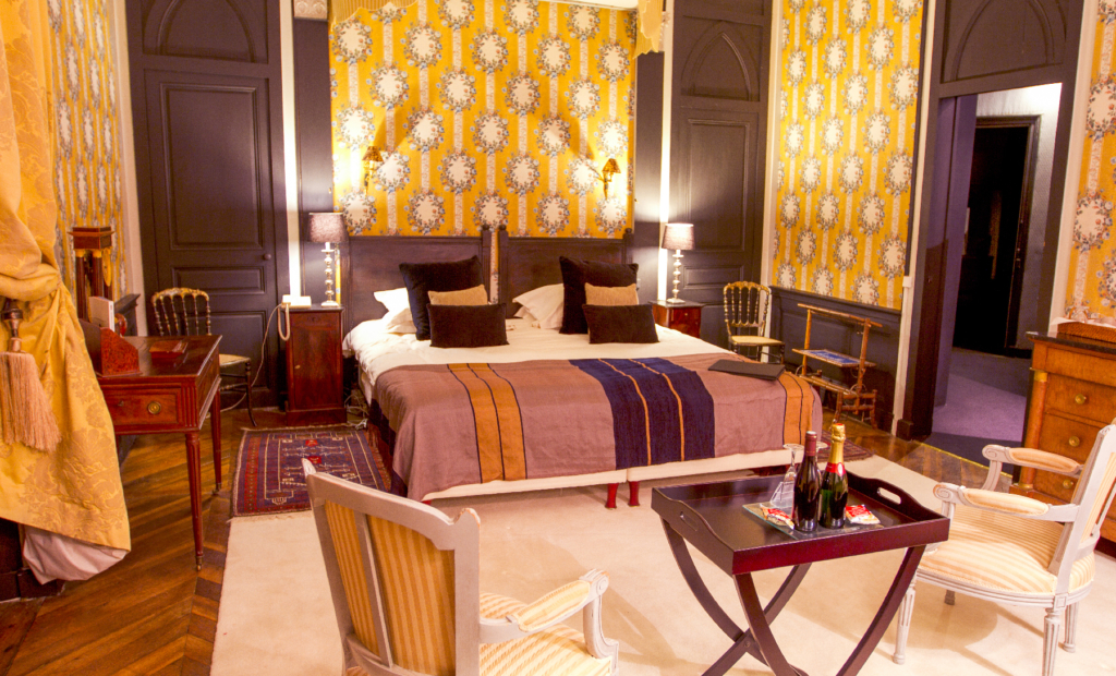 Château de Briottières, chambre d'hôtes Angers, Val de Loire, Adresses Exclusives