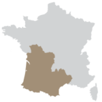 Région sud-ouest Nouvelle Aquitaine et Occitanie