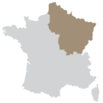Région Île de France, Paris, Grand-Est, Bourgogne
