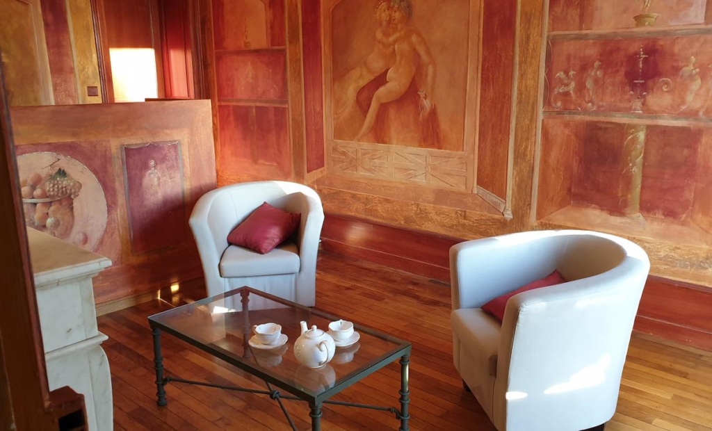 La Villa des Arts, chambre d'hôtes et maison d'hôtes de luxe à Savigné-l'Évêque, proche de Le Mans dans le Centre Val de Loire, Adresses Exclusives.