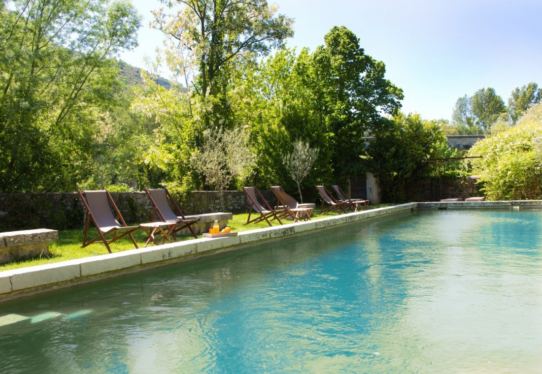 Château d'Uzer, Maison et chambres d'hôtes de Luxe entre Provence et Cévennes, en sud Ardèche. Adresses Exclusives