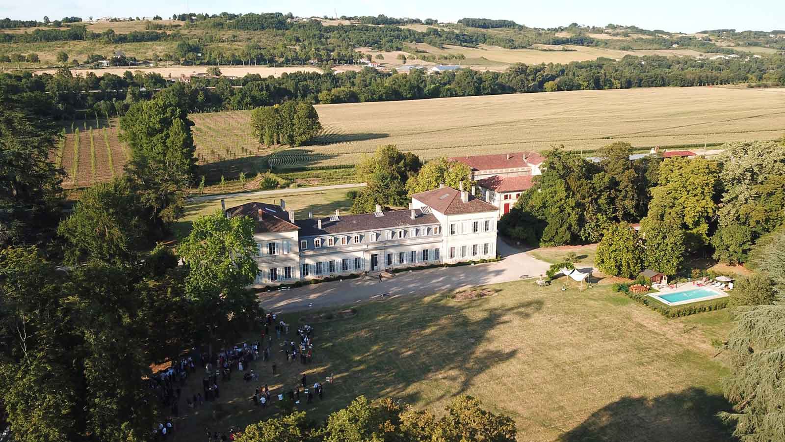 Château Saint Denis, location, mariages, réceptions dans le Sud-Ouest, à côté d'Agen. Adresses Exclusives.